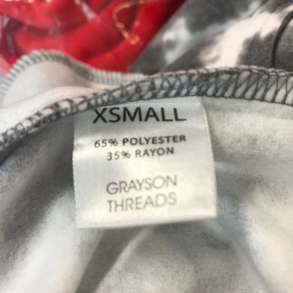 Grayson Threads Women's Mid Rise Activewear Pull On Jogger Pants Gray - Picture 7 of 9